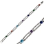 Resim Garnet Zirkon (Koyu Kırmızı) Markazit & Zirkon Taşlı Gümüş Bayan Bileklik